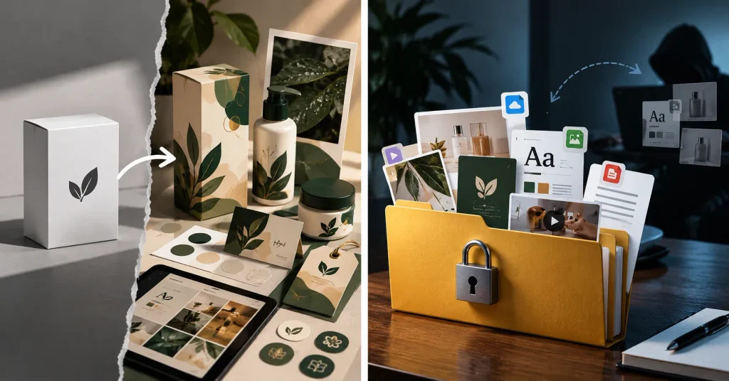 Treating the Logo as the Entire Brand