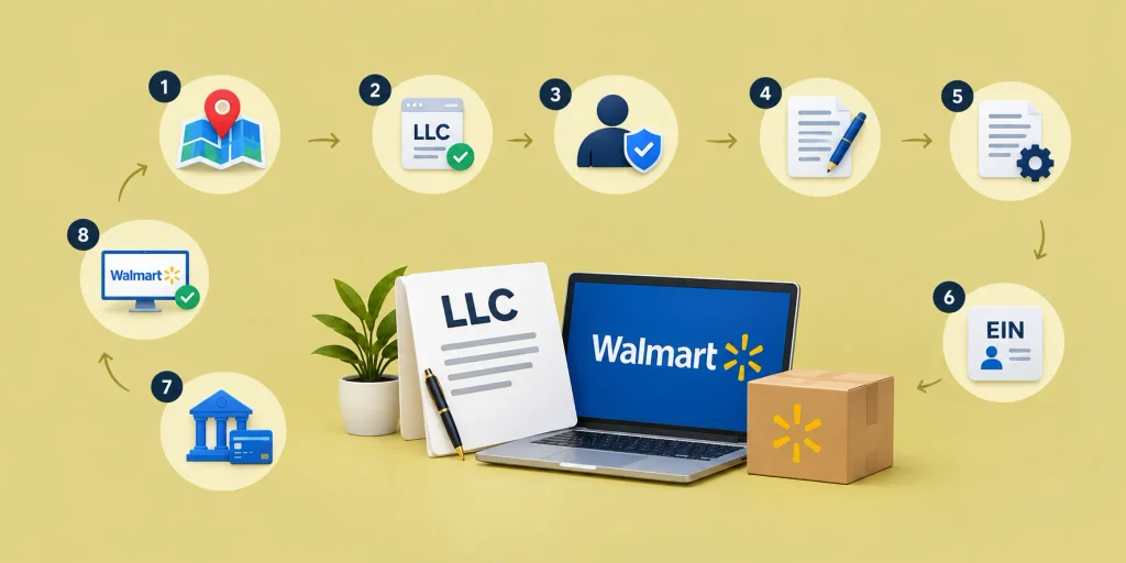How to Form an LLC for a Walmart Business