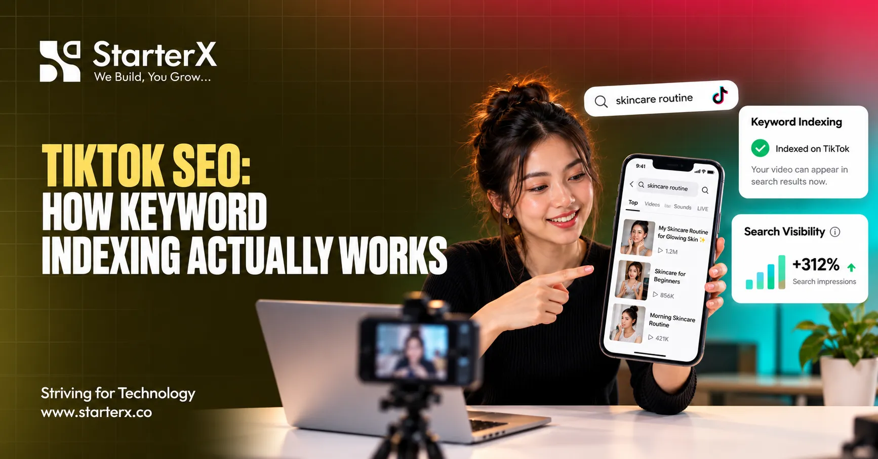 TikTok SEO Keyword Indexing