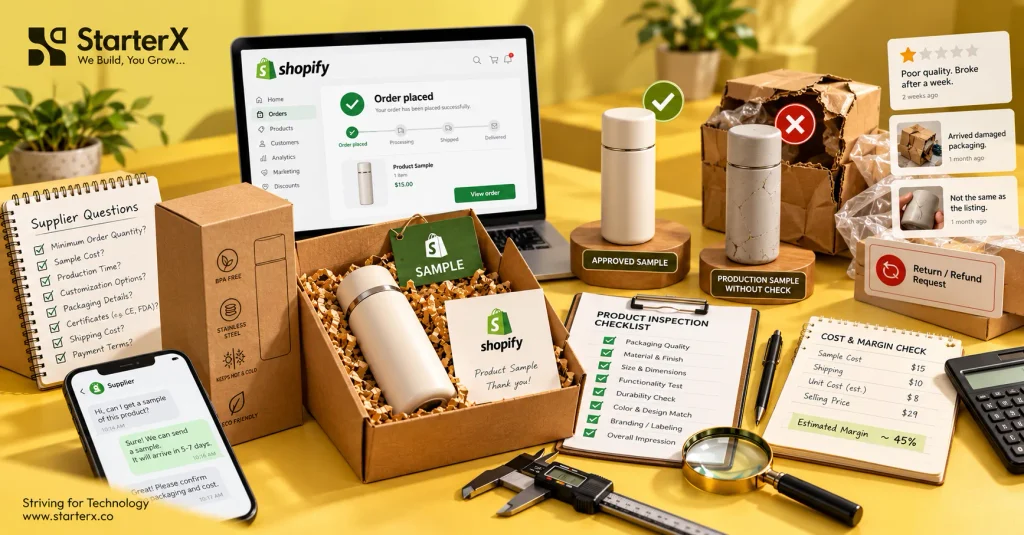 why you should never skip a Shopify Product Sample